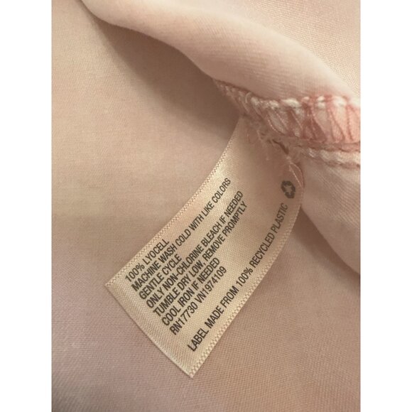 Universal Thread Pink Button-Down Utility Shirt Long Sleeve Double Chest Pockets - Picture 4 of 7